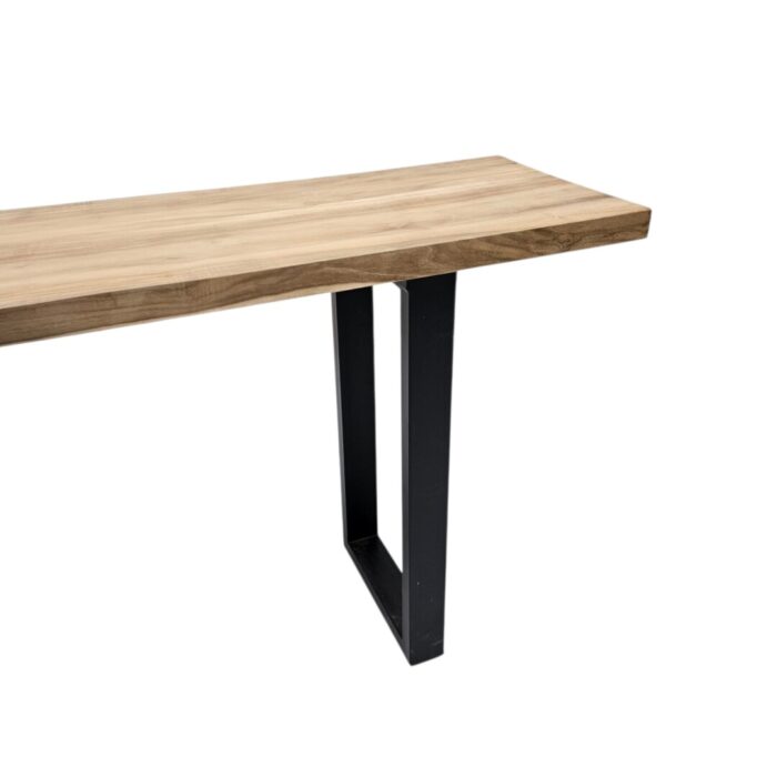 Slabline Teak Nat Console Table JAW2705 Close
