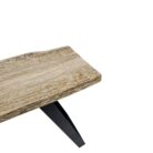 Slabline Teak Nat Console Table
