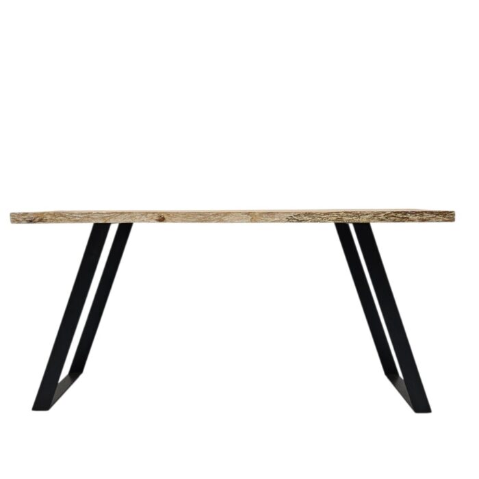 Slabline Teak Nat Console Table
