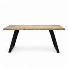 Slabline Teak Nat Console Table