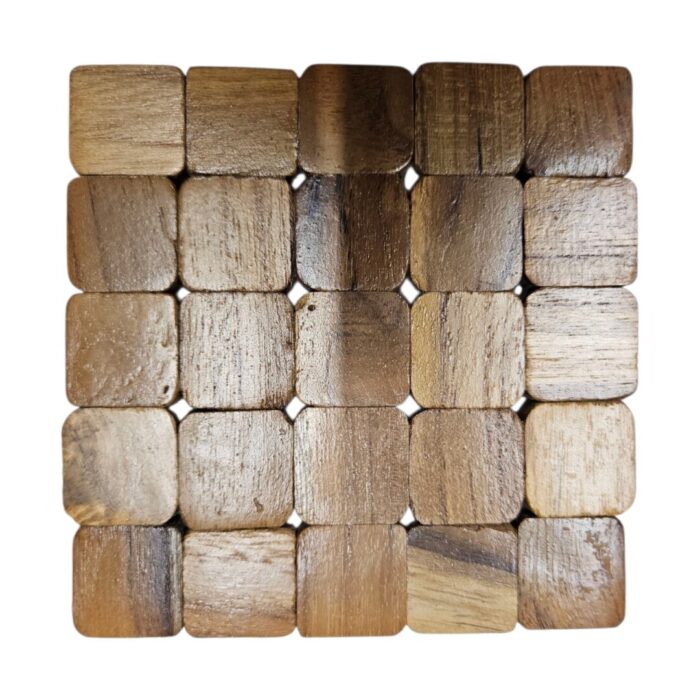 Teak Square Coaster