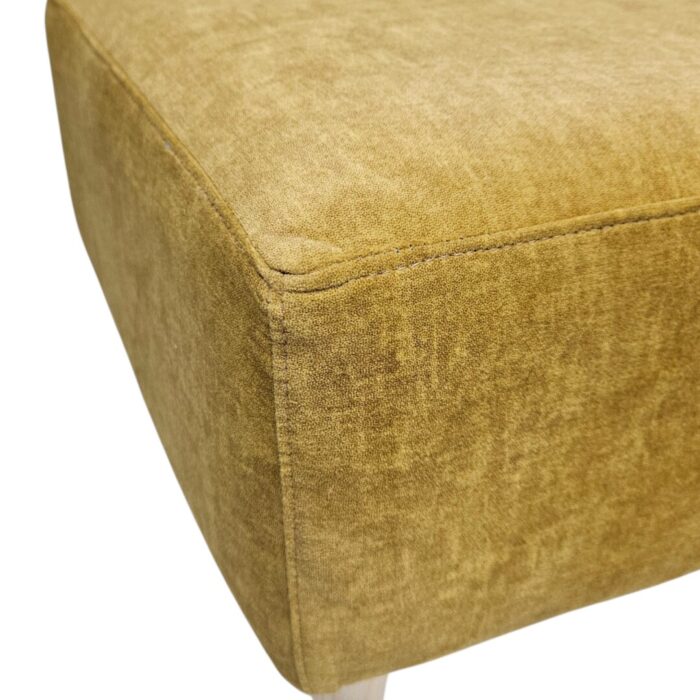 Yellow Square Ottoman Close