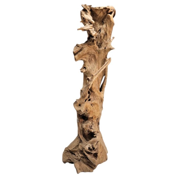 Abstrak Sculpture NJA6090 Teak Side