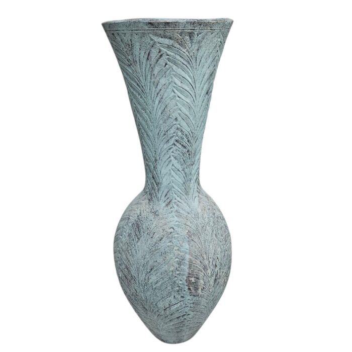 Banana Leaf Floor Standing Vase LJP4590 Slight Top