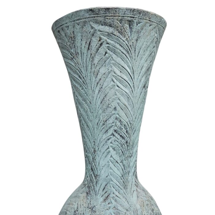 Banana Leaf Floor Standing Vase LJP4590 Top