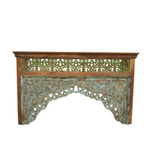 Carved Arch Console Table