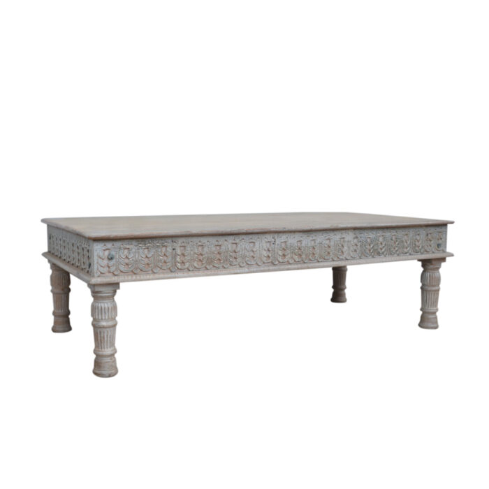 Carved Coffee Table KMF25307 Side