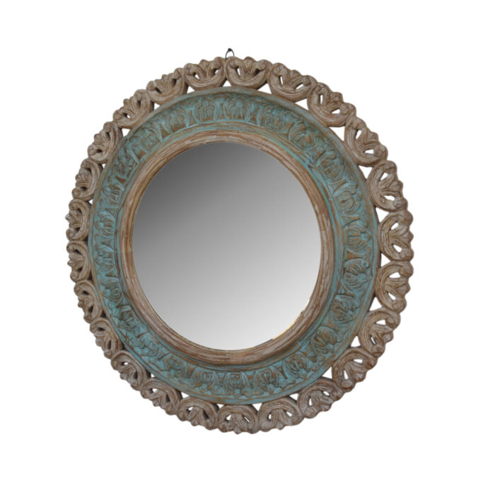 Carved Decor Wall Mirror KMH19030