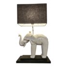 Carved Elephant Lamp Main