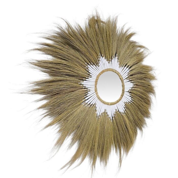 Grass Wall Mirror Side