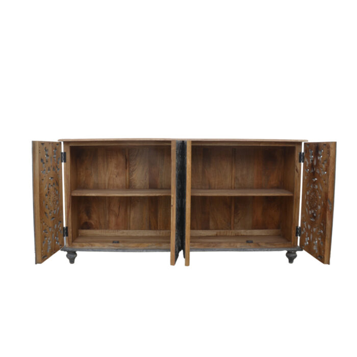 Grey Mandala Sideboard
