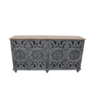 Grey Mandala Sideboard