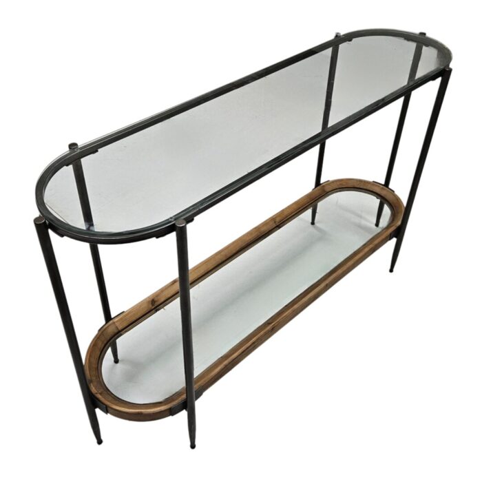 Harley Console Table Glass Side
