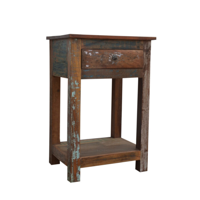 Nautical Bedside Pedestal KMF9572 Side