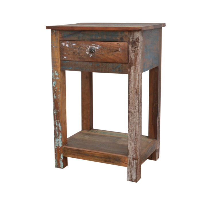 Nautical Bedside Pedestal KMF9572 Side View