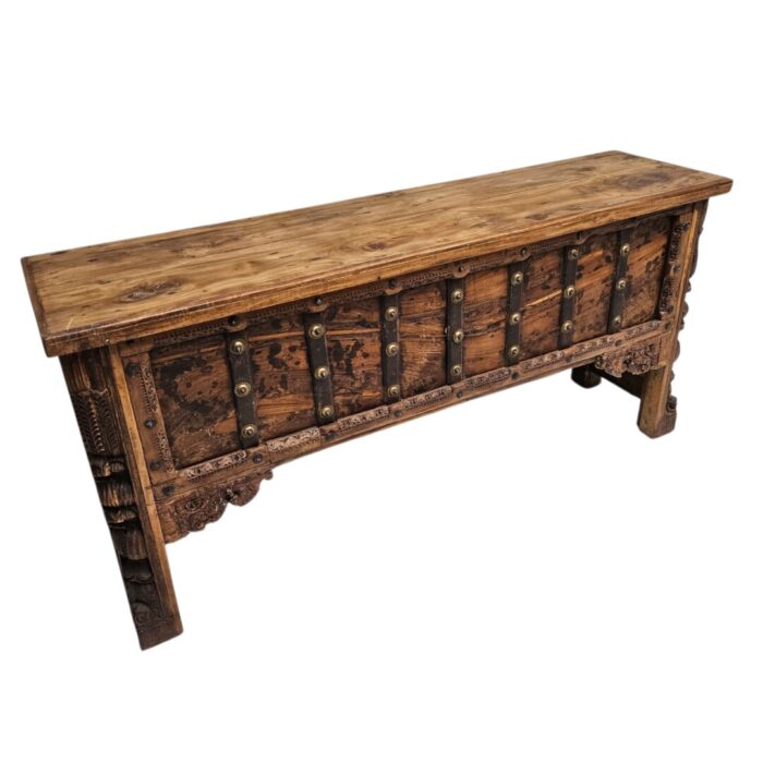 Old Door Console Table KMF15344 Side