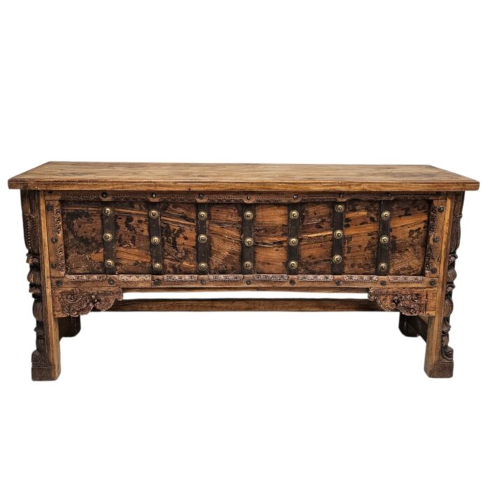Old Door Console Table KMF15344 Top