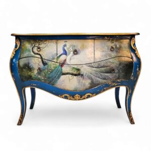 Peacock Bombay Chest of Drawers