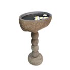 Riverstone Birdbath Side Top