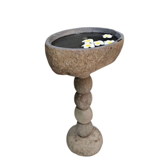 Riverstone Birdbath Side Top