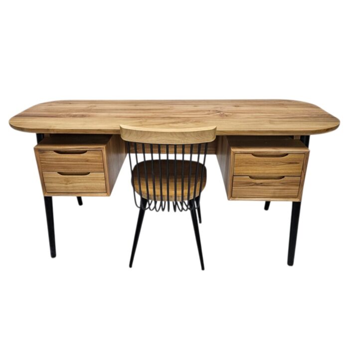 Taylor Desk With Chair Just Chair Teak Front Full