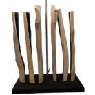 Wooden Lamp close bottom