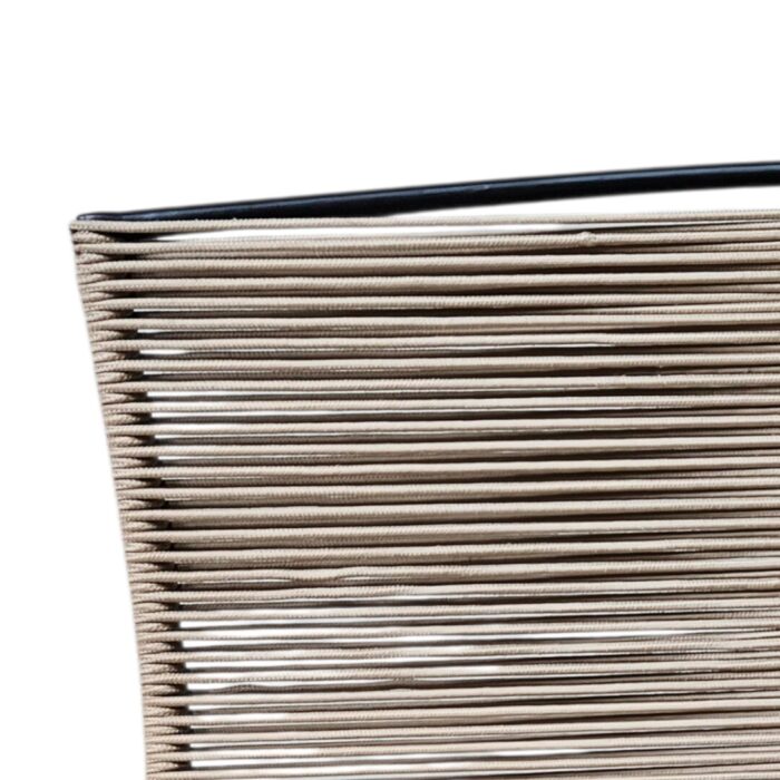 Amalia Chair Rope And Steel PUT8466 Close Up