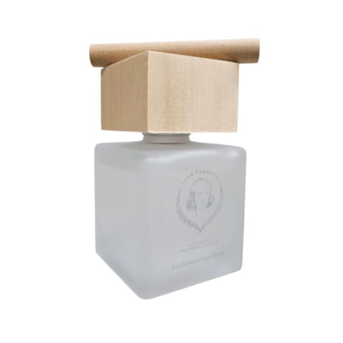Anke Sandlewood And Rose Wooden Top Diffuser Open