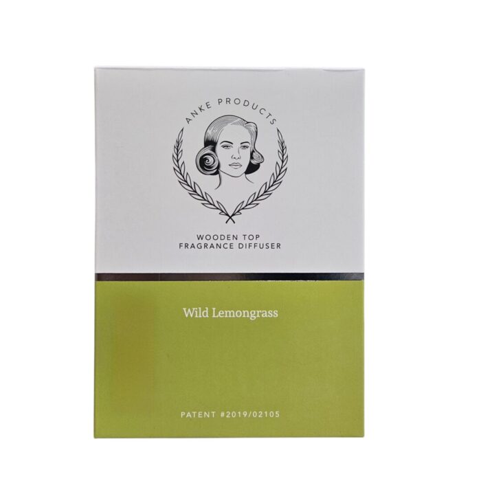 Anke Wild Lemongrass Wooden Top Diffuser