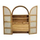 Aria Concealed Desk Side Open Front