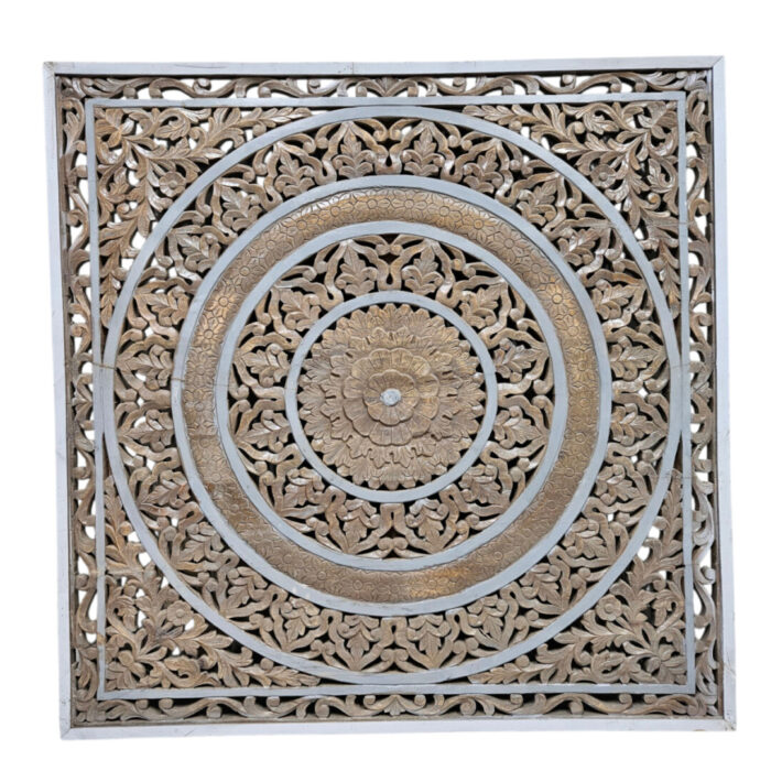 Carved Mandala Headboard Main