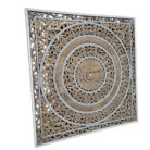 Carved Mandala Headboard Side