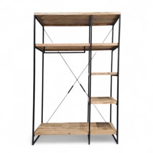 Mango Wood Clothes Shelf