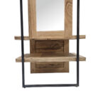 Dressing Mirror With Shelfs Bottom CLose