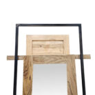 Dressing Mirror With Shelfs Close Top