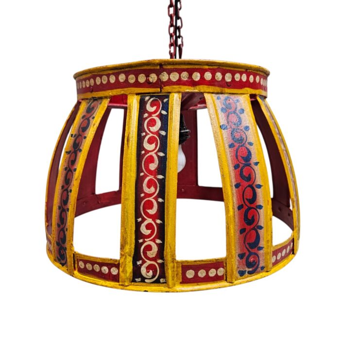 Iron Hand Painted Hanging Lamp KMH9955A