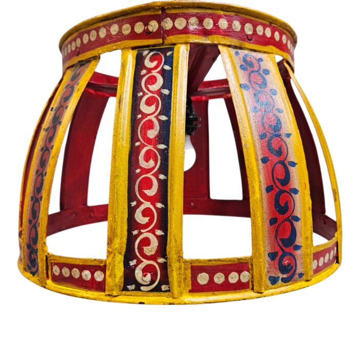 Iron Hand Painted Hanging Lamp KMH9955A Bottom