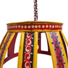 Iron Hand Painted Hanging Lamp KMH9955A Close