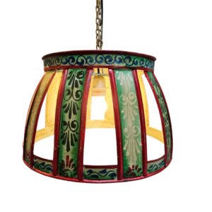 Red Iron Hanging Pendant