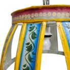 Iron Hand Painted Hanging Lamp KMH9955D Blue Close Up