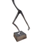 Modern Iron Dance Sculpture KMH18040 Bottom
