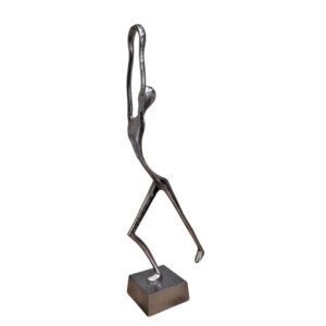 Modern Iron Dance Sculpture