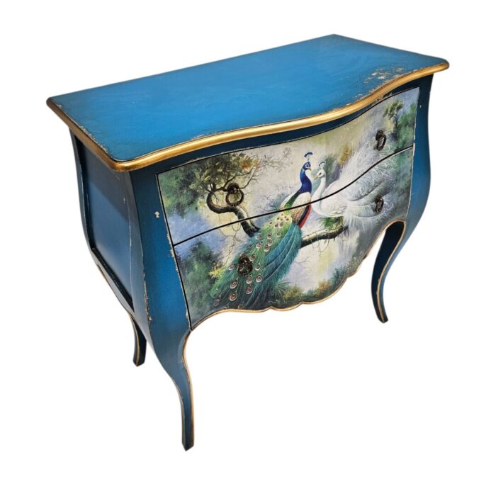 Peacock Bombay Chets Of Drawers BAY0100A Side