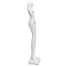Standing Lady Statue Whie Side