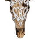 Tribal Skull Buffalo BEF0001SML Close up