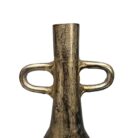 Tyke Aged Gold Iron Vase KMH18026 Close