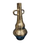 Tyke Aged Gold Iron Vase KMH18026 Side