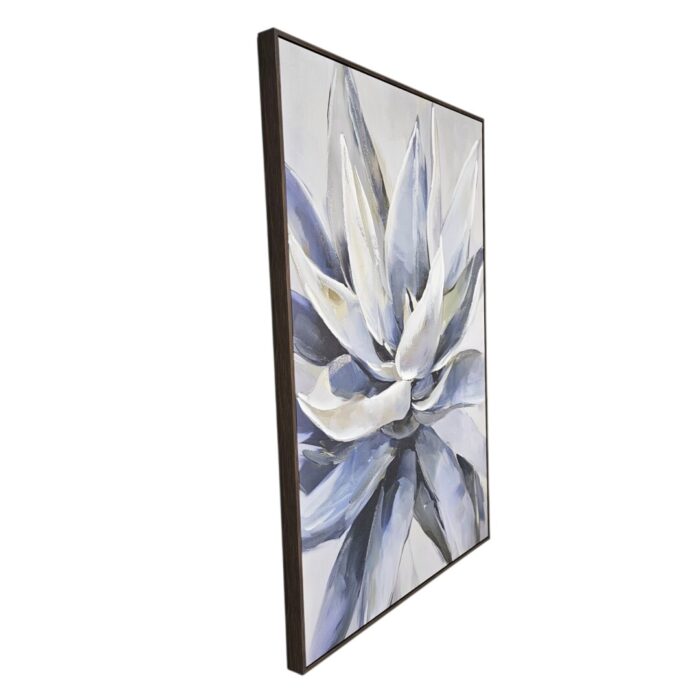 Aloe Green Textured Wall Art FCL7832 Side
