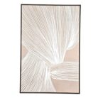 Aspidistra Leaf Textured Wall Art FCL7812