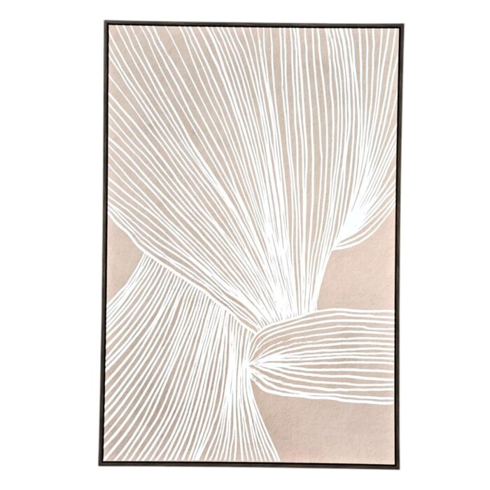 Aspidistra Leaf Textured Wall Art FCL7812